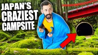 I Survived the Night in an Abandoned Japanese Campsite
