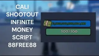 Cali Shootout *FREE* Autofarm Script | SOLARA SUPPORT | ROBLOX