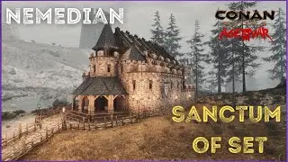 Conan Exiles Nemedian Sanctum Of Set SPEED Build (No Mods)