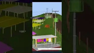 Projeto usina fotovoltaica Solar da Montanha. (Desenvolvido no REVIT).