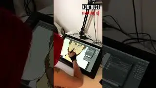 KONTRUST bandmember-caricature - making of