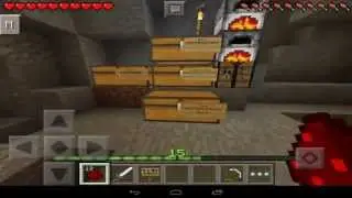 Мир технологий #3 - Minecraft PE - Первые машины :3