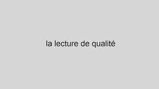 comment lire pour bien apprendre les termes et les phrases en français