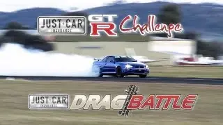 2015 Just Car Drag Battle & GT-R Challenge - 1000hp GT Rs, Evos, Silvias and more attack the runway