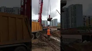 выгрузка контрогруза.