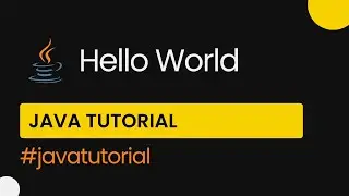 Hello world in Java | Java programming | #java #helloworld