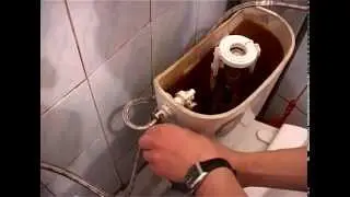 Как поменять клапан в сливном бачке унитаза