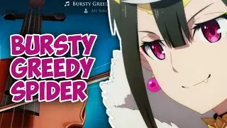 SO I'M A SPIDER , SO WHAT OP 2- BURSTY GREEDY SPIDER -VIOLIN COVER