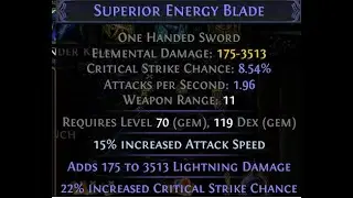 One Last Build For Sanctum And It's A Big One - Energy Blade CoC Eye of Winter