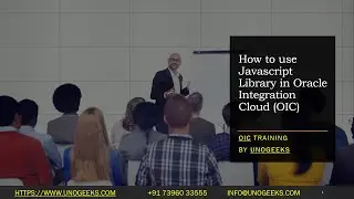 Oracle Integration Cloud Tutorial | Oracle Integration Cloud Service | Use Javascript Library in OIC
