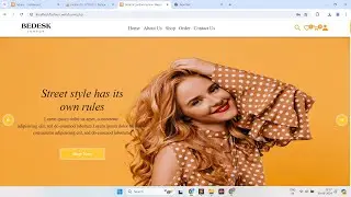 1.Creating a fashion Shop Website: HTML, CSS, JS, PHP & MySQL  part 1