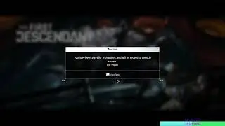 THE FIRST DESCENDANT STREAM [LOVELY GAME]