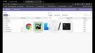 Odoo Build Module Search view group by, filter 9