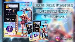 Free Fire Profile Picture Edit Tutorial ||@volcanic_ff||
