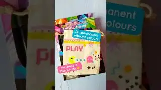 Fabric pen ideas | easy art ideas using Life of Colour fabric pens