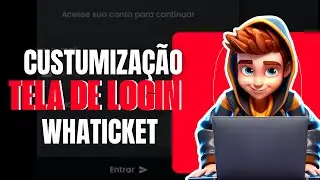 Customização da tela de login e layout Whaticket Saas