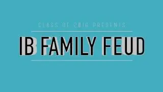 JCIB Class of 2016 Senior Skit