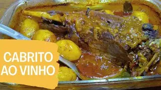 CABRITO ASSADO AO FORNO