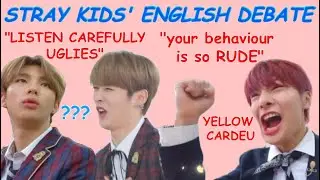 stray kids' english debate gone wrong