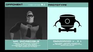 Mr increíble vs todos los omnidroides 