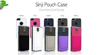 Sinjimoru Pouch Case Para iPhone 5/5s Y Note 3