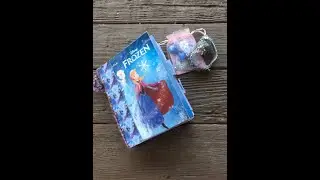 Little Golden Book Junk Journal/ Frozen Flip Through