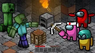 Minecraft vs Among Us Zombie Ep 3 - Animation