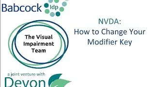NVDA: How To Change your Modifier Key