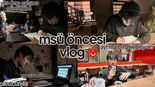 Post-MSU Vlog to Watch 📚 My YKS Study Diary 🛫 pilot2026yks