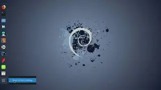 how to move side bar of kali linux