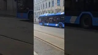 Трамвай лм99авн и троллейбус бкм-32100D 