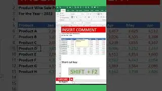 #shorts  to insert comments in cell#youtubeshorts