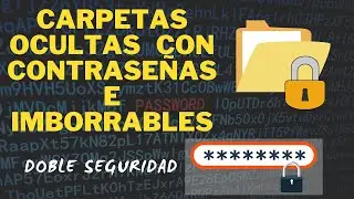 🔴 COMO PROTEGER/OCULTAR CARPETAS  CON CONTRASEÑA  - Método 2021 - 200% SEGURO - WINDOWS 10/8/7 🔴