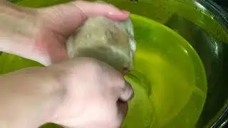 ASMR размокшее мыло Дегтярное с дёгтем от Невская косметика, запах просто ужас, намылила и выкинула