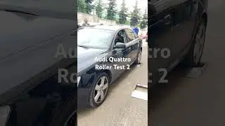 Audi Quattro Roller Test 2