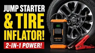 Inflating Tires and Jumpstarting Cars with the AsperX AX260