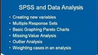 SPSS Data Analysis