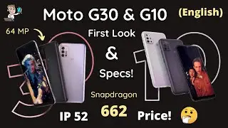 Moto G10 & Moto G30 Launched! | 90Hz Display | 64MP | Snapdragon 662 | Moto G30 | Moto G10 |Motorola