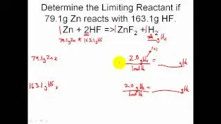 STOICHIOMETRY - Solving Limiting Reactant Problems in Stoichiometry...Easy
