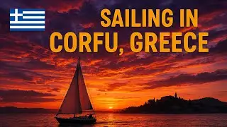 Sailing in Corfu, Greece!