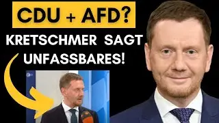 Videobeweis: Deutet Kretschmer eine Koalition von CDU+AfD an?