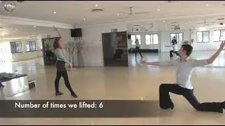 Dancing and Stuff: Ballroom VLOG EP #15 Dance Lifts, Stick throws, Mistakes, and Hilarity