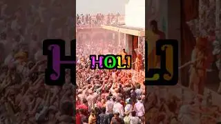 The Origin of HOLI In India #travel #india #holi