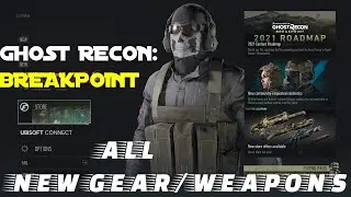 New Weapons/Gear Showcase - (AI Teammates Update) - Ghost Recon: Breakpoint