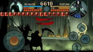defeating Fatum in shadow fight 2 with bloody weapon(unlimited health) 🔥latest version