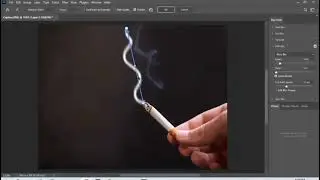 Photoshop Tutorial – Create Realistic Cigarette Smoke