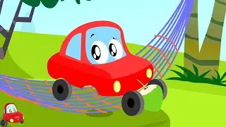 Lazy Car Song + More Nursery Rhymes & Kids Songs by Little Red Car