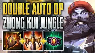 RING BUILD ZHONG SLAMS! Zhong Kui Jungle Gameplay (SMITE Conquest)