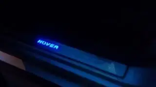 Накладки на пороги с подсветкой для Great Wall Hover M4 2012+ (BKT-M4-P23)