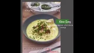 Khow suey (Burmese Noodle soup)
